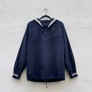 Vintage 20s 30s Men's US Navy Wool Crackerjack Sailor Uniform Jumper 42"